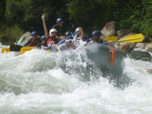 rafting en aguas bravas