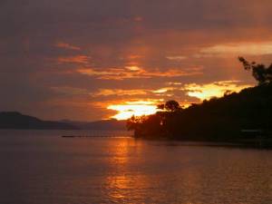atardecer