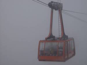 Cabina del telef&eacute;rico de M&eacute;rida