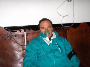 yo en una baja de oxigeno en el pico bolivar-venezuela