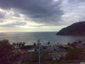vista desde el fortin de Juan Griego