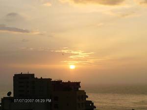 Atardecer en La Guaira