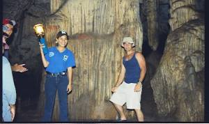 Organo dentro de la cueva del Guacharo