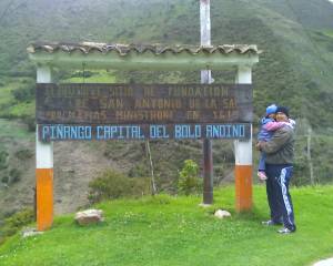 Llegando a Pi&ntilde;ango