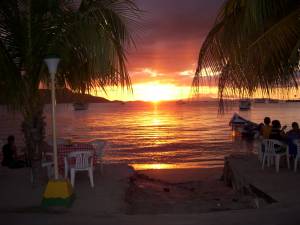 Atardecer en Juan Griego