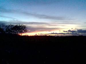 Atardecer en Maporal