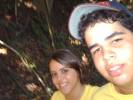 vale y hugo en la caminata san sebastian 2008