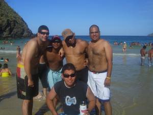 EL QUINTETO EN PLAYA GRANDE