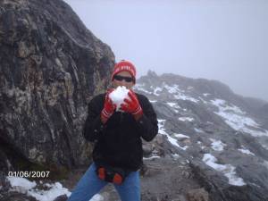 en la cumbre