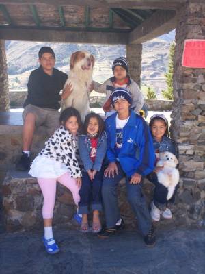 los Sobrinos en Mucuchies y los perritos