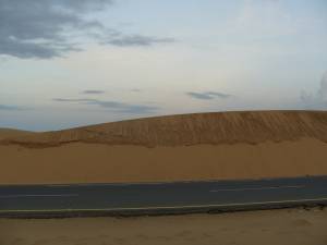 MEDANOS SOBRE LA AUTOPISTA