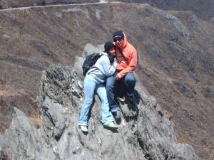rosana y gonzalo en el pico aguila