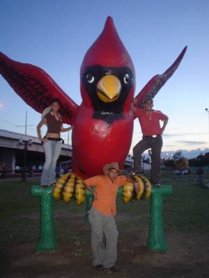 Maria Fernanda, Frank Chancay y Moises Estrada