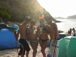 momento en playa blanca