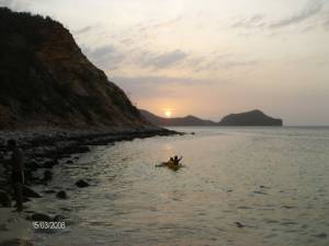 atardecer