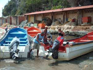 Lancheros en Pto Col&oacute;n.