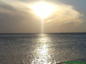 atardecer en villa marina