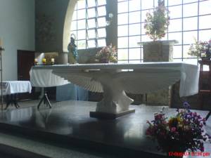 altar de la iglesia de chachopo