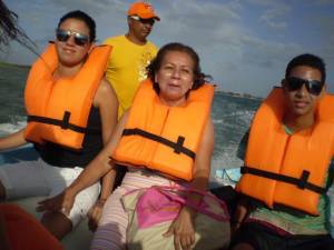 en el pe&ntilde;ero en morrocoy