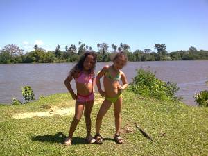 las primas lindas en manamito