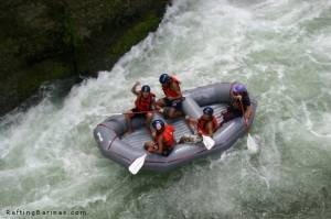 Rafting en el río Sinigüis