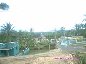 vista hacia la playa