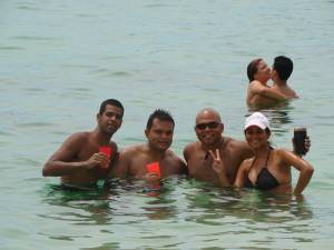 Disfrutando en Mochima