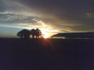 Atardecer...