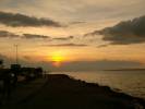 Paseo El Monumento al atardecer