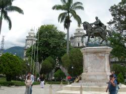 Vista de la Plaza Bolivar