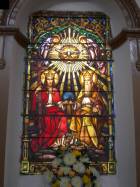 vitral in the Minor Basilica of Grita