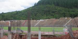 Estadio de futbol de pueblo nuevo en san cristobal