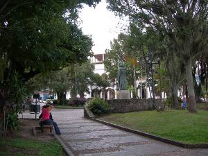 La piazza Sucre di San Cristobal
