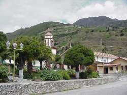 Piazza Bolivar di Chachopo