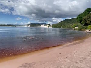 A beach in Canaima