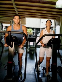 Gimnasio en el Best Western