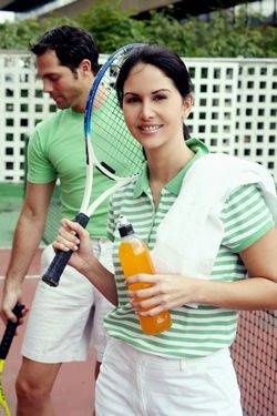 Cancha de Tenis enel Best Western