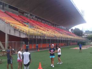 Tribunas del estadio ol�mpico de la ucv