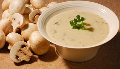Crema de Champiñones