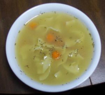 Sopa de Pollo y Apio