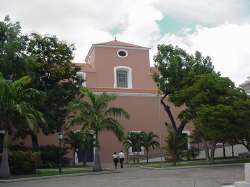 Cattedrale - Parete dove fu fucilato Piar