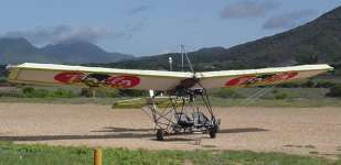 Fly an ultra-light plane