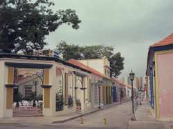 Calle Carabobo en el popular Saladillo