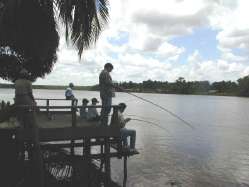 Pescando en Boca de Tigre