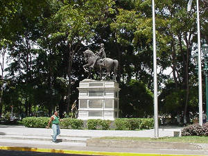 Estatua ecuestre del Mariscal Sucre de Cumaná