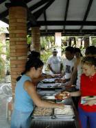 Buffet en la Troja