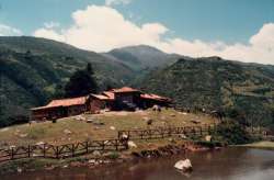 Pueblo típico en Los Andes