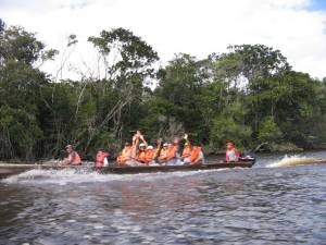 Ida al Salto Aponwao, Gran Sabana