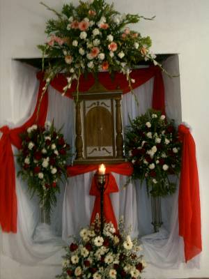 Altar de la Iglesia Bolivia