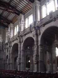 Lado interno de la Catedral